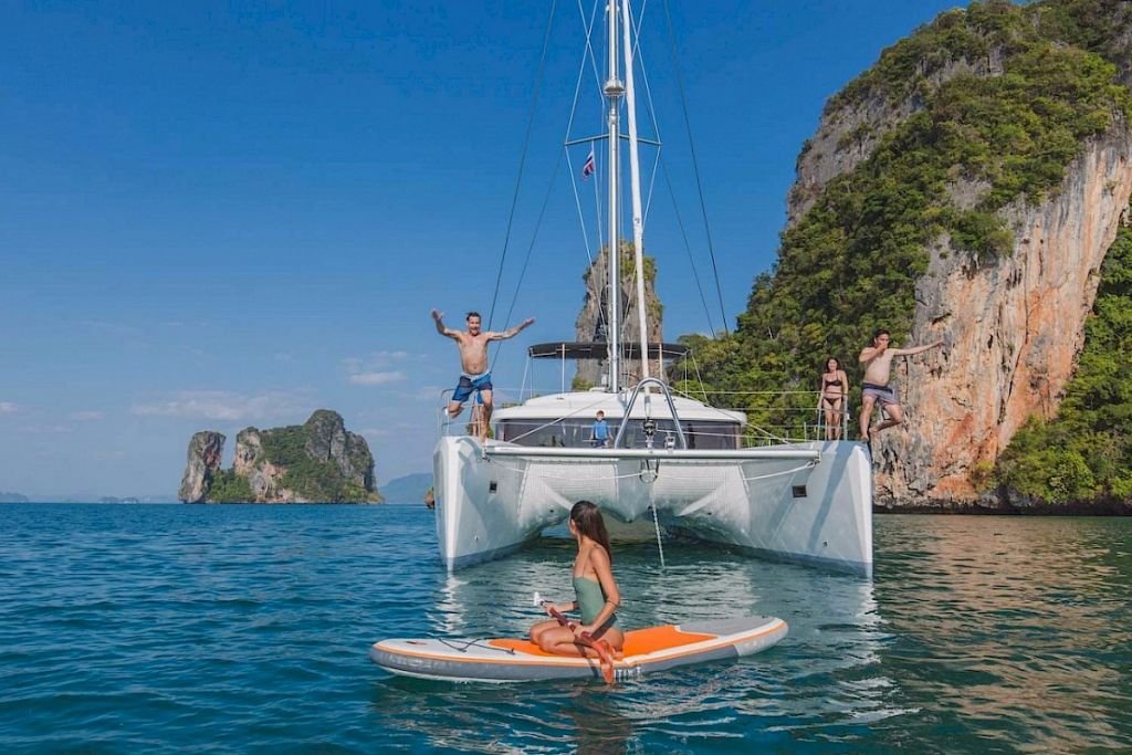 Luxury yacht charter Phuket Andaman Sea Thailand